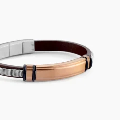 Bracelet Cuir De Vache Marron