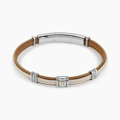 Bracelet Cuir De Vache Marron