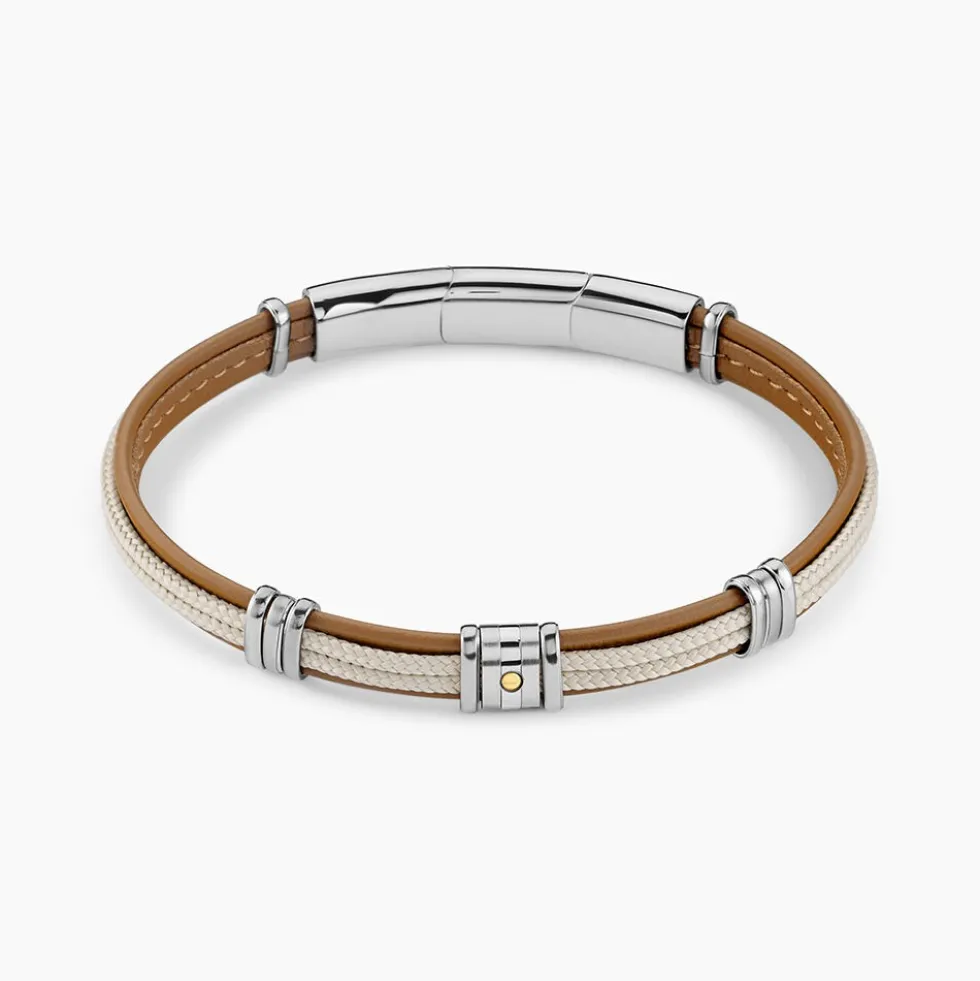 Bracelet Cuir De Vache Marron