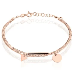 Bracelet Daina Argent Rose