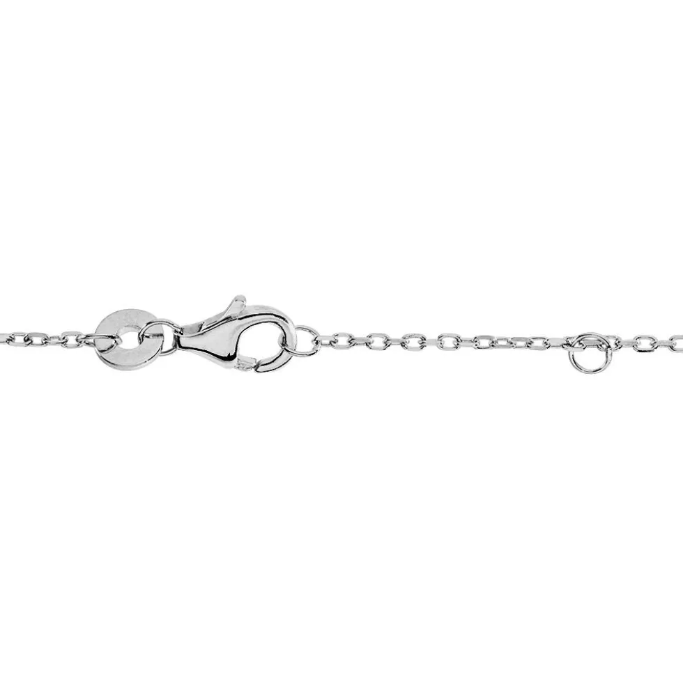 Bracelet Davia Argent Blanc Oxyde De Zirconium