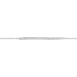 Bracelet Deniela Or Blanc Diamant