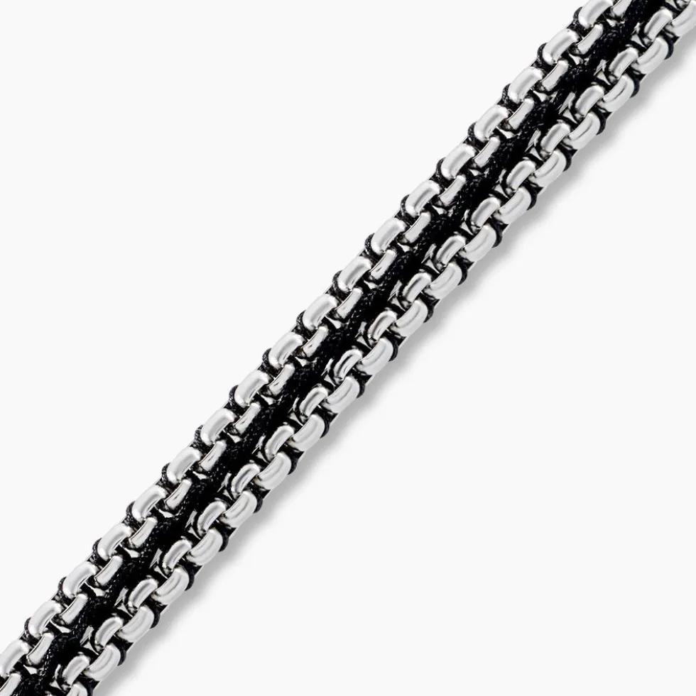 Bracelet Dilhan Acier Blanc