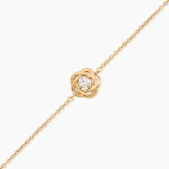 Bracelet Djanaelle Plaqué Or Jaune Oxyde De Zirconium