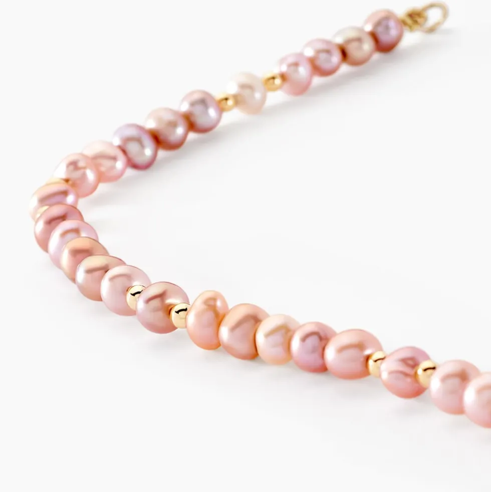 Bracelet Eilis Or Jaune Perle De Culture