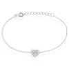 Bracelet Eliza Argent Blanc Oxyde De Zirconium