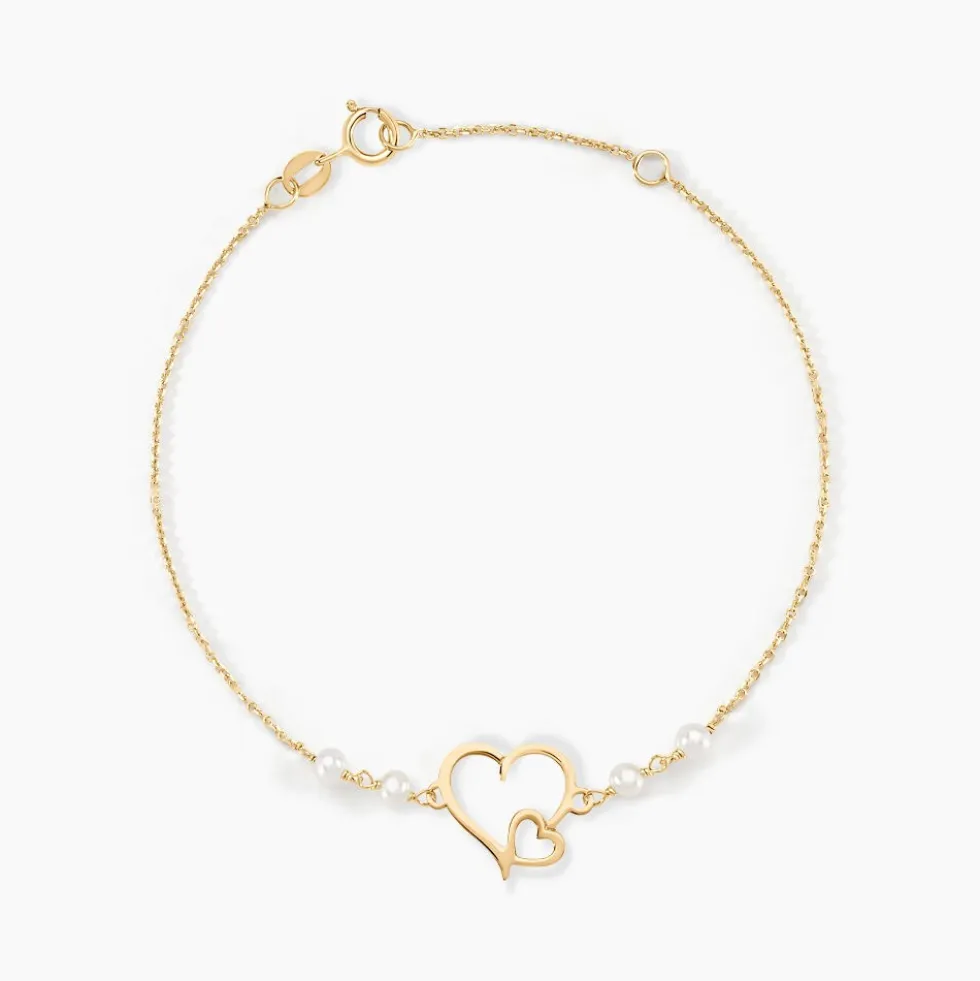 Bracelet Eri Or Jaune Perle De Culture