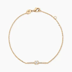 Bracelet Fergie Plaqué Or Jaune Oxyde De Zirconium