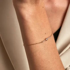 Bracelet Fergie Plaqué Or Jaune Oxyde De Zirconium