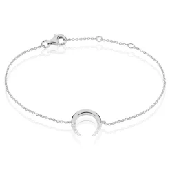 Bracelet Gemilina Argent Blanc Oxyde De Zirconium