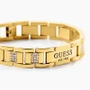 Bracelet Guess Frontiers Acier Jaune Oxyde De Zirconium