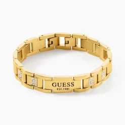 Bracelet Guess Frontiers Acier Jaune Oxyde De Zirconium