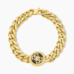 Bracelet Guess 4G Icon Acier Jaune