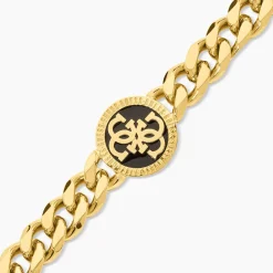 Bracelet Guess 4G Icon Acier Jaune