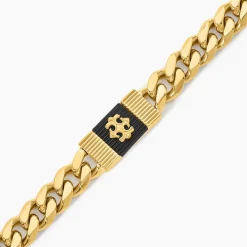 Bracelet Guess Rebel Moon Acier Jaune