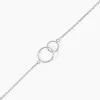 Bracelet Havana Argent Blanc