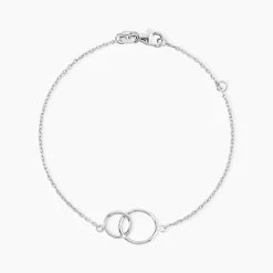 Bracelet Havana Argent Blanc