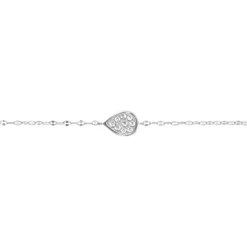 Bracelet Hiram Argent Blanc Oxyde De Zirconium