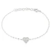 Bracelet Idan Argent Blanc Oxyde De Zirconium