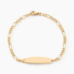 Bracelet Identité Bartolomee Or Jaune