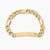 Bracelet Identité Bixente Plaqué Or Jaune