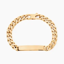 Bracelet Identité Clement Plaqué Or Jaune