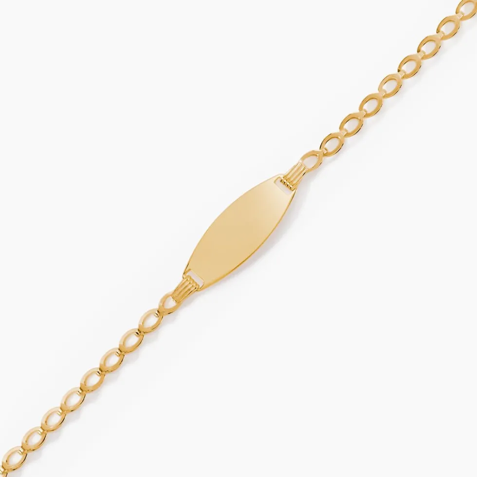 Bracelet Identité Marcel Or Jaune