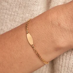 Bracelet Identité Marcel Or Jaune