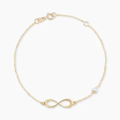 Bracelet Illenia Or Jaune Perle De Culture