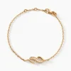 Bracelet Ishaae Plaqué Or Jaune Oxyde De Zirconium