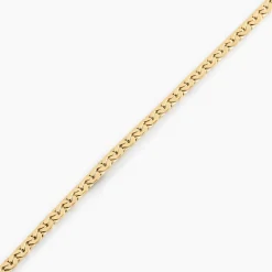 Bracelet Ivy Maille Haricot Or Jaune