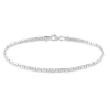 Bracelet Ivy Maille Haricot Or Blanc