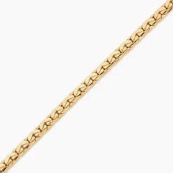 Bracelet Ivy Maille Haricot Or Jaune