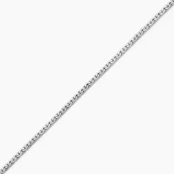 Bracelet Ivy Maille Haricot Or Blanc