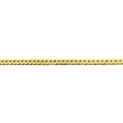 Bracelet Izel Maille Anglaise Or Jaune