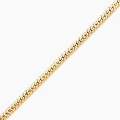 Bracelet Izel Maille Anglaise Or Jaune