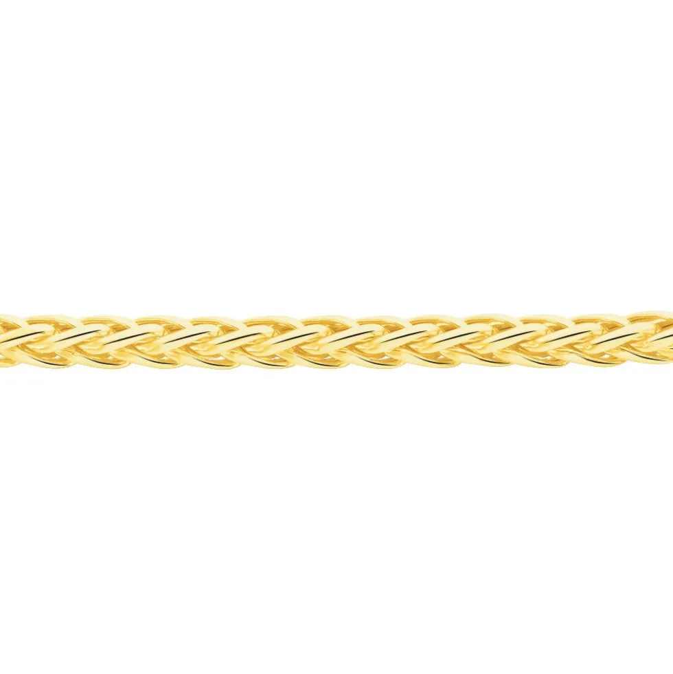 Bracelet Jany Maille Palmier Or Jaune