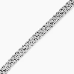 Bracelet Jerry Maille Corde Or Blanc