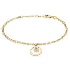 Bracelet Johnnie Plaqué Or Jaune