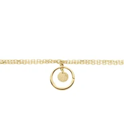 Bracelet Johnnie Plaqué Or Jaune