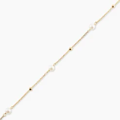 Bracelet Jolana Or Jaune Perle De Culture