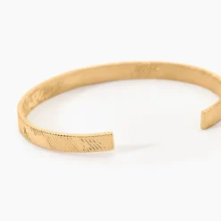 Bracelet Jonc Adelaide Plaqué Or Jaune