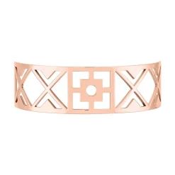 Bracelet Jonc Airelle Acier Rose