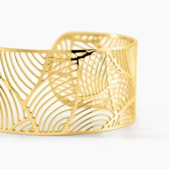 Bracelet Jonc Andor Acier Dore