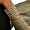 Bracelet Jonc Anselma Plaqué Or Jaune