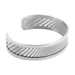 Bracelet Jonc Aud Acier Blanc