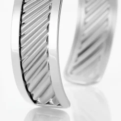 Bracelet Jonc Aud Acier Blanc