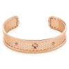 Bracelet Jonc Auda Acier Rose