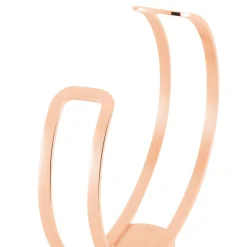 Bracelet Jonc Eline Acier Rose Pierre De Synthese