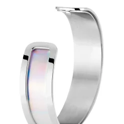 Bracelet Jonc Kayssi Acier Blanc